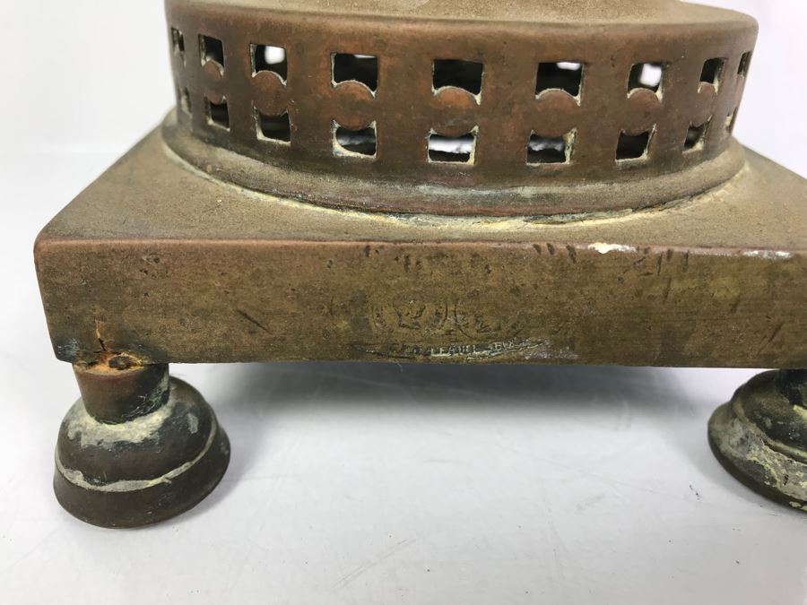 Antique Large Brass Samovar Water Boiler Coffee Tea Dispenser [Photo 6]