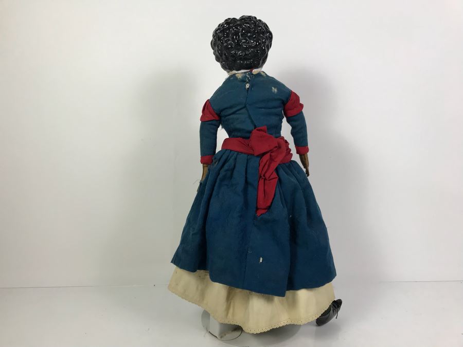 Vintage 22' Porcelain Head Doll [Photo 12]