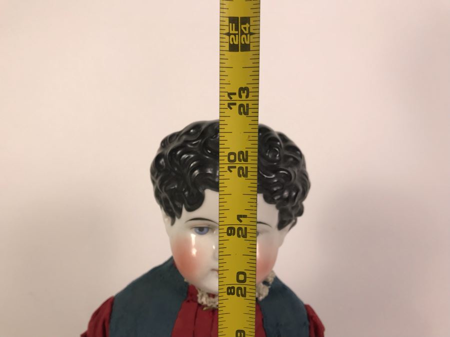 Vintage 22' Porcelain Head Doll [Photo 16]