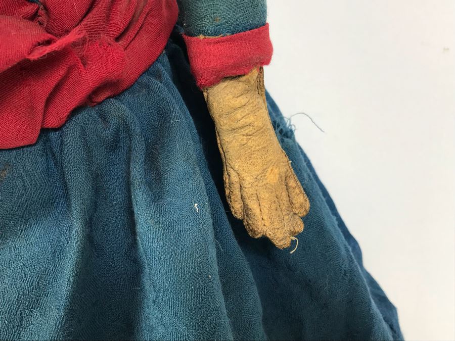 Vintage 22' Porcelain Head Doll [Photo 7]