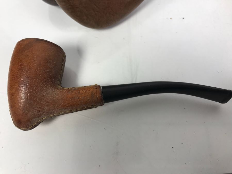 Collection Of Vintage Wooden Smoking Pipes Italian Pipes Oom Paul [Photo 11]