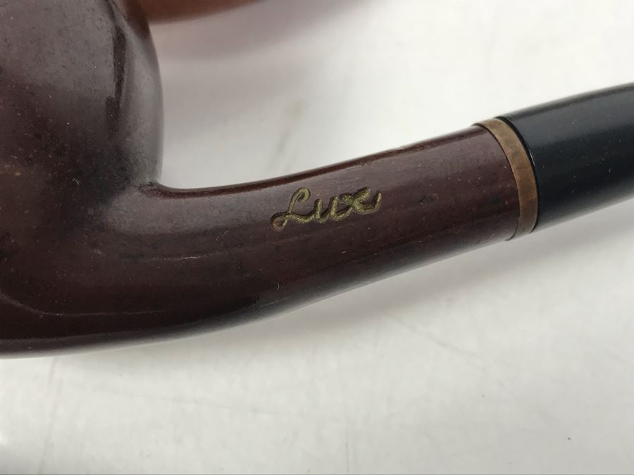 Collection Of Vintage Wooden Smoking Pipes Italian Pipes Oom Paul [Photo 18]