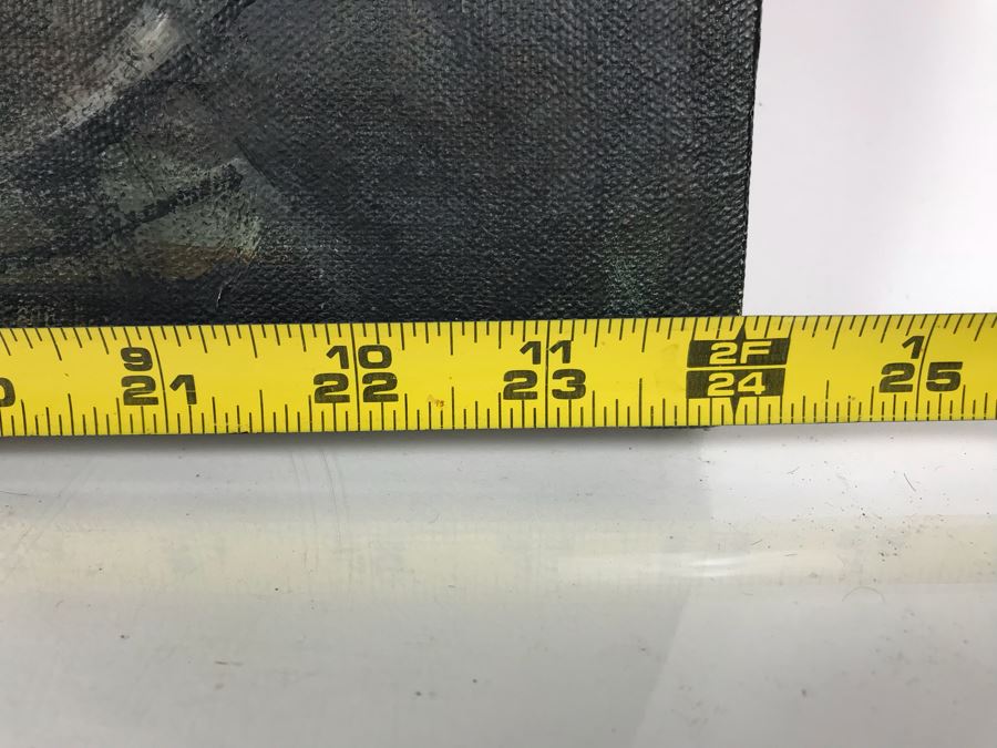 Original Nautical Oil Painting By Jose Campuzano (1918-1979) 24' X 12' [Photo 6]