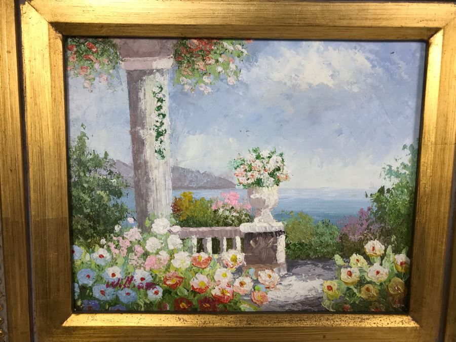 Pair Of Original Landscape Paintings Signed S. William [Photo 3]