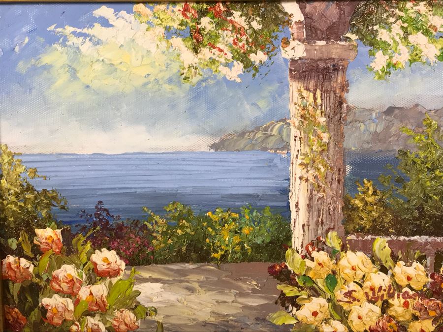 Pair Of Original Landscape Paintings Signed S. William [Photo 7]