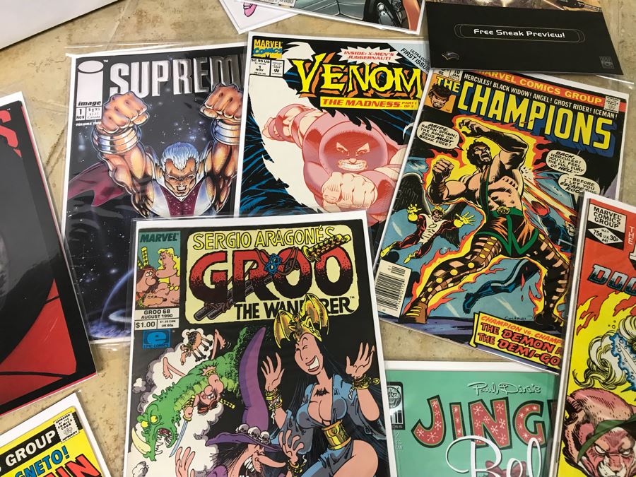 Long Box Of Vintage Comic Books - See Photos [Photo 10]