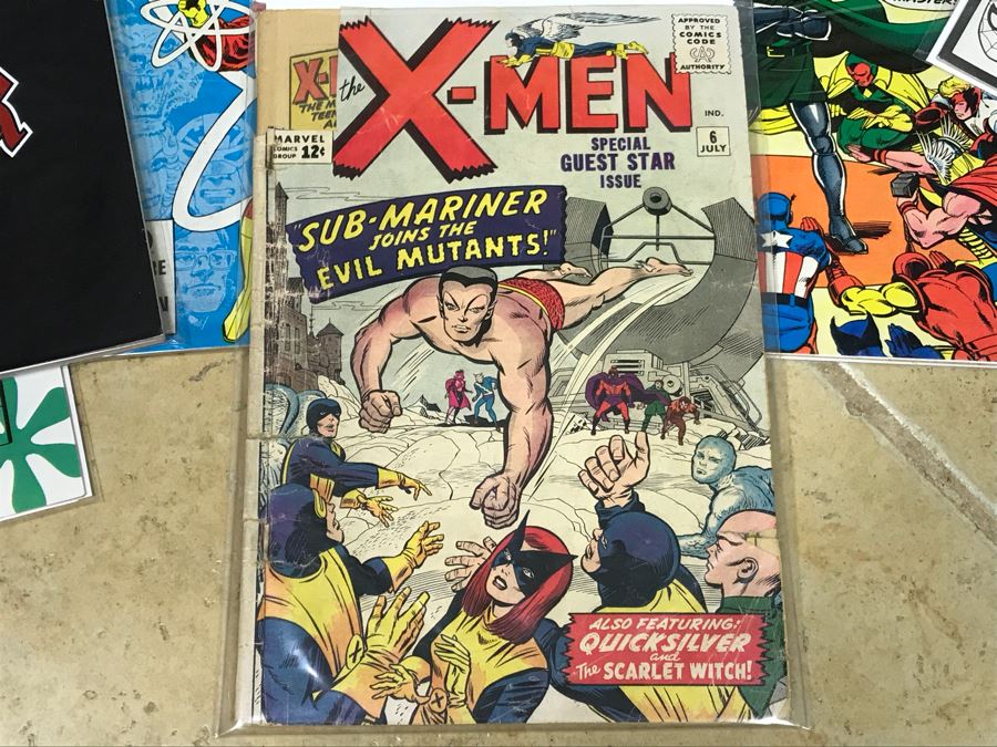 Long Box Of Vintage Comic Books - See Photos [Photo 2]