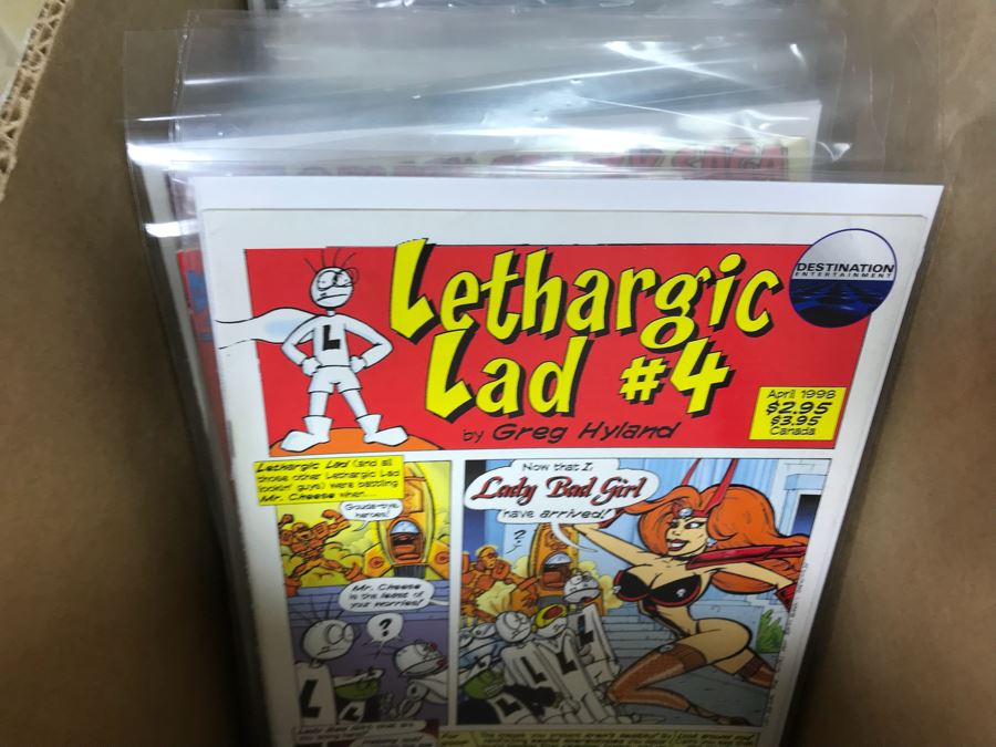 Long Box Of Vintage Comic Books - See Photos [Photo 21]