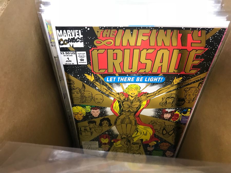Long Box Of Vintage Comic Books - See Photos [Photo 46]
