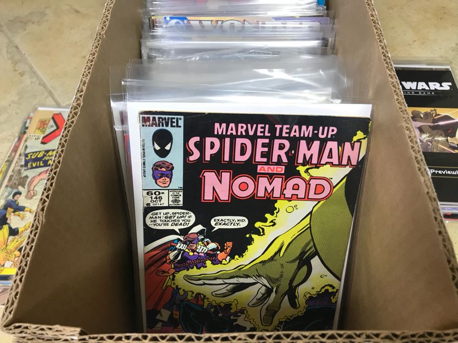 Long Box Of Vintage Comic Books - See Photos [Photo 19]