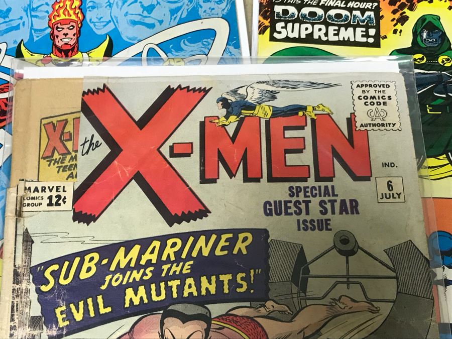 Long Box Of Vintage Comic Books - See Photos [Photo 5]