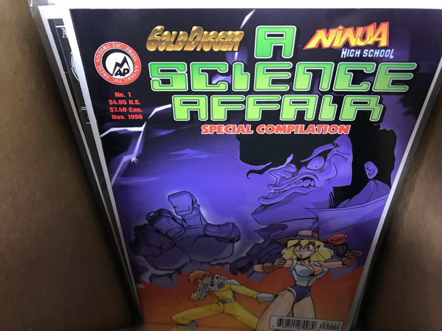 Long Box Of Vintage Comic Books - See Photos [Photo 41]