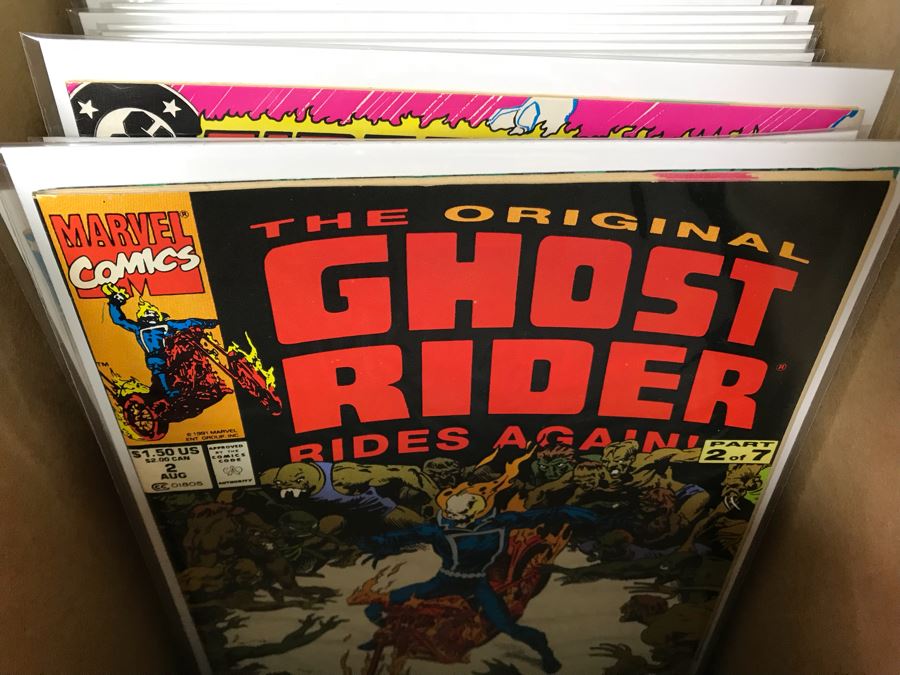 Long Box Of Vintage Comic Books - See Photos [Photo 19]