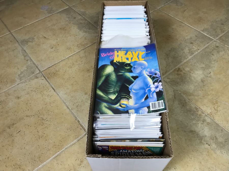 Long Box Of Vintage Comic Books - See Photos [Photo 24]