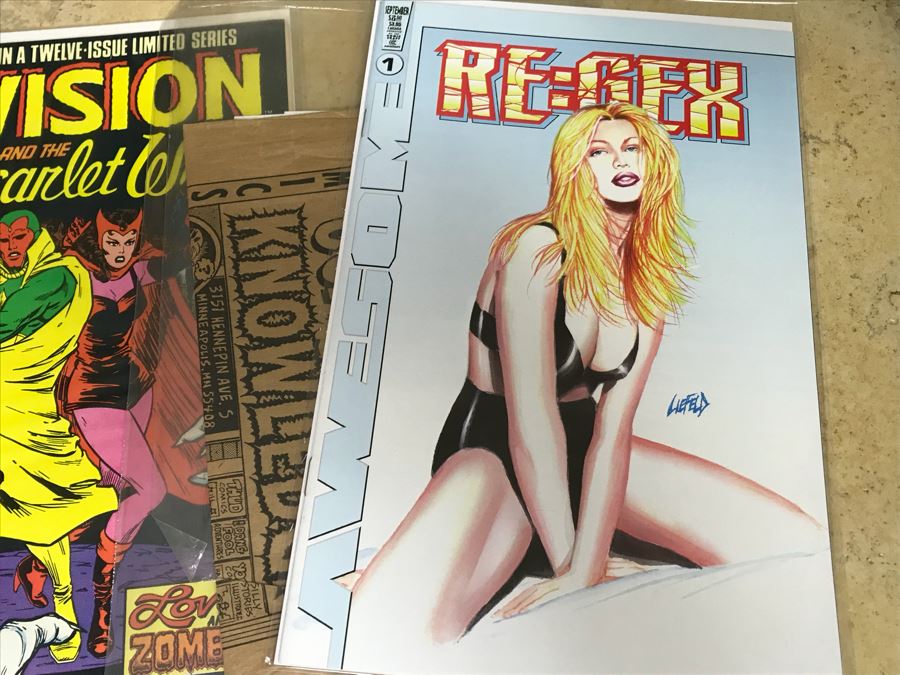 Short Box Of Vintage Comic Books - See Photos [Photo 12]