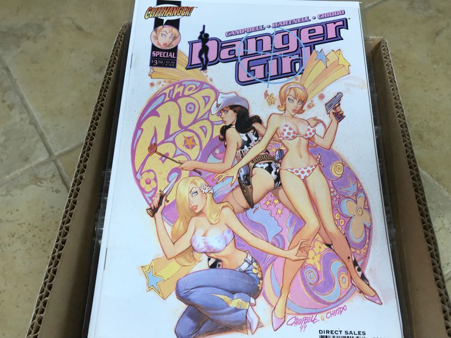 Short Box Of Vintage Comic Books - See Photos [Photo 22]