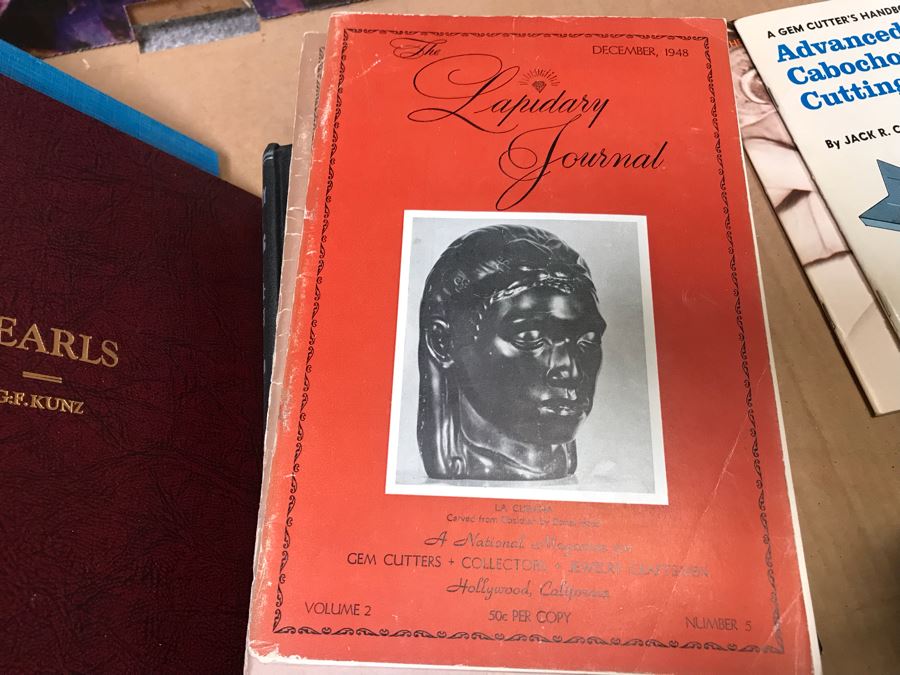 Collection Of Vintage Books On Jewelry Making, Gemstones, Pearls, Gem And Gold Prospecting - See Photos [Photo 20]