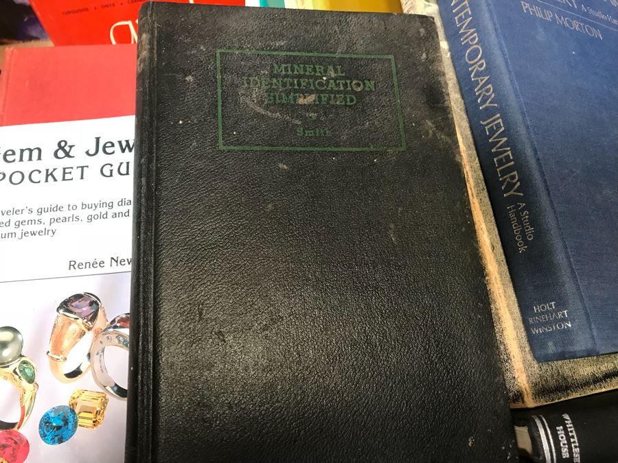 Collection Of Vintage Books On Jewelry Making, Gemstones, Pearls, Gem And Gold Prospecting - See Photos [Photo 4]