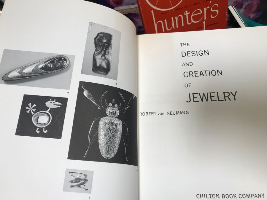 Collection Of Vintage Books On Jewelry Making, Gemstones, Pearls, Gem And Gold Prospecting - See Photos [Photo 8]