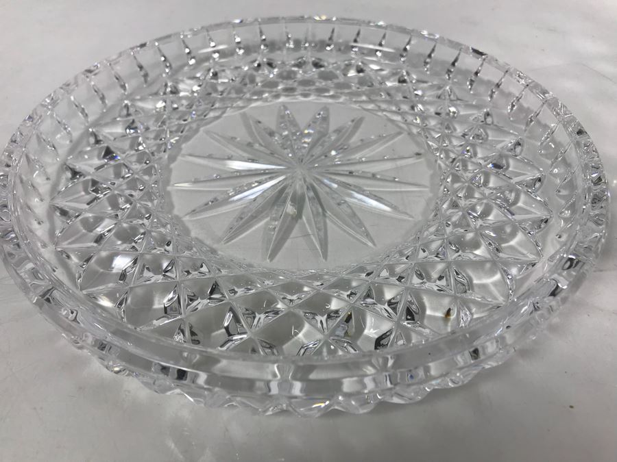 Waterford Crystal Bowl With Plate