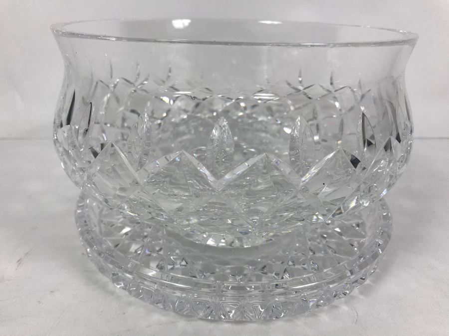 Waterford Crystal Bowl With Plate