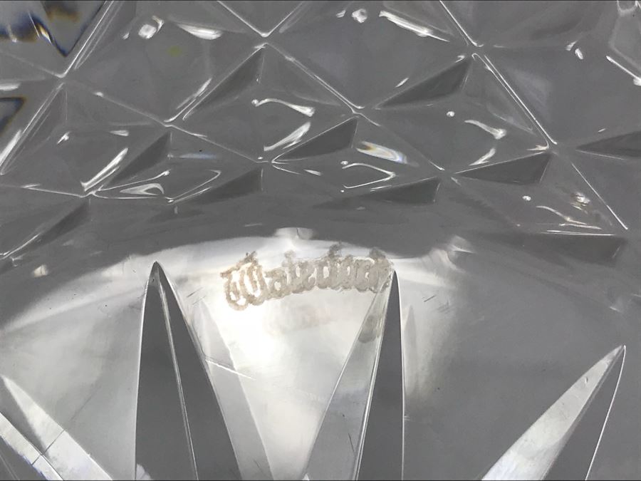 Waterford Crystal Bowl With Plate [Photo 7]