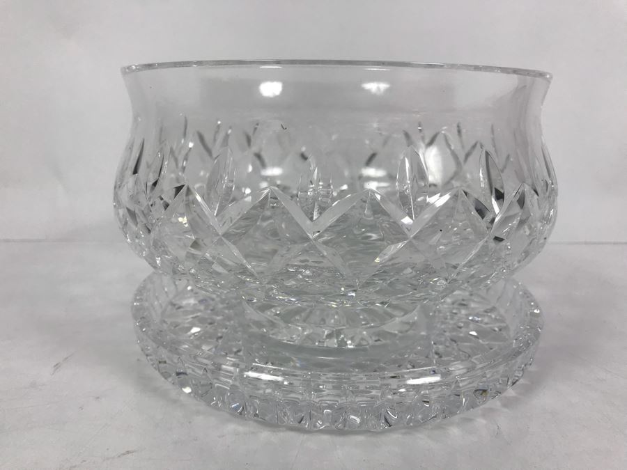 Waterford Crystal Bowl With Plate [Photo 3]