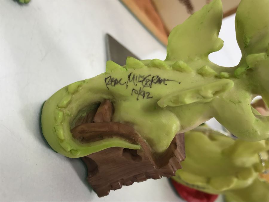 Collection Of (11) Mainly SIGNED Real Musgrave's Whimsical World Of Pocket Dragons And Pins - See Photos [Photo 25]