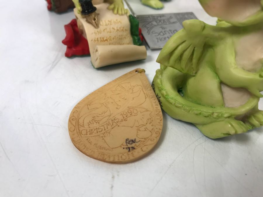 Collection Of (11) Mainly SIGNED Real Musgrave's Whimsical World Of Pocket Dragons And Pins - See Photos [Photo 6]