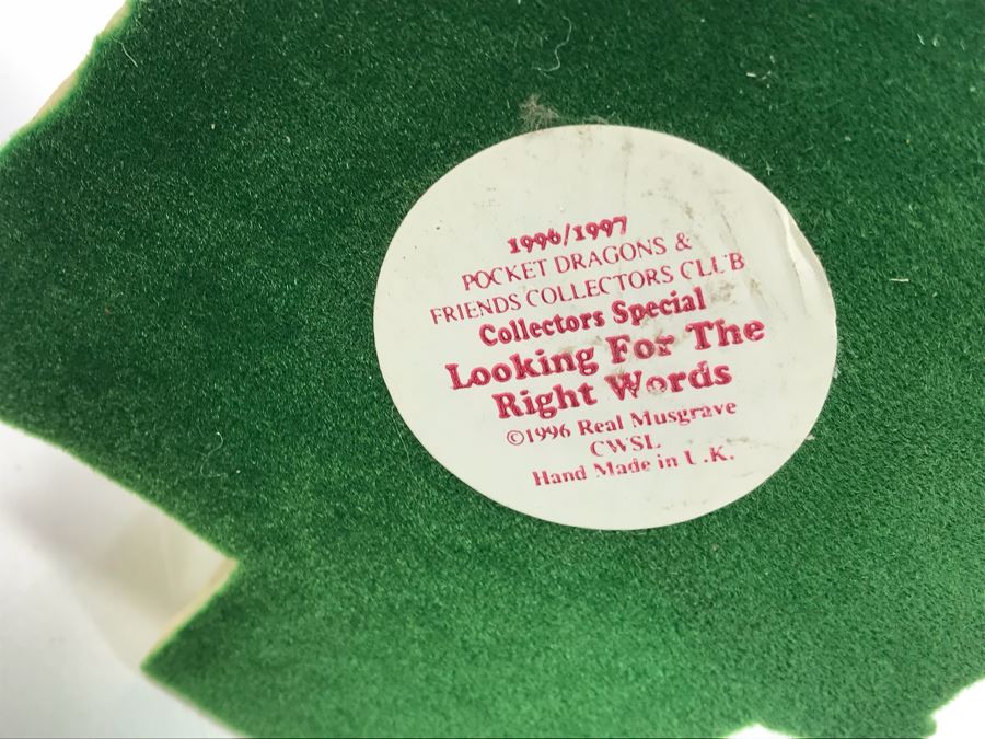 Collection Of (11) Mainly SIGNED Real Musgrave's Whimsical World Of Pocket Dragons And Pins - See Photos [Photo 22]