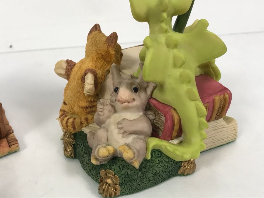 Collection Of (11) Mainly SIGNED Real Musgrave's Whimsical World Of Pocket Dragons And Pins - See Photos [Photo 21]