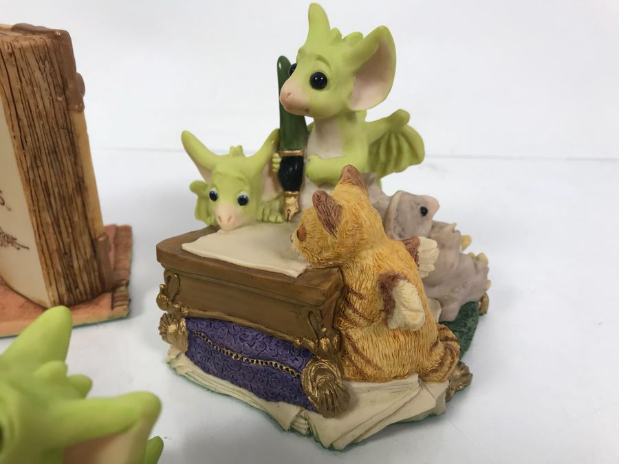 Collection Of (11) Mainly SIGNED Real Musgrave's Whimsical World Of Pocket Dragons And Pins - See Photos [Photo 15]