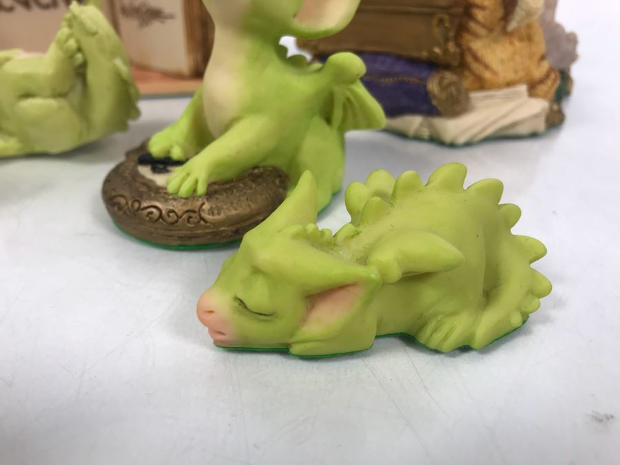 Collection Of (11) Mainly SIGNED Real Musgrave's Whimsical World Of Pocket Dragons And Pins - See Photos [Photo 13]