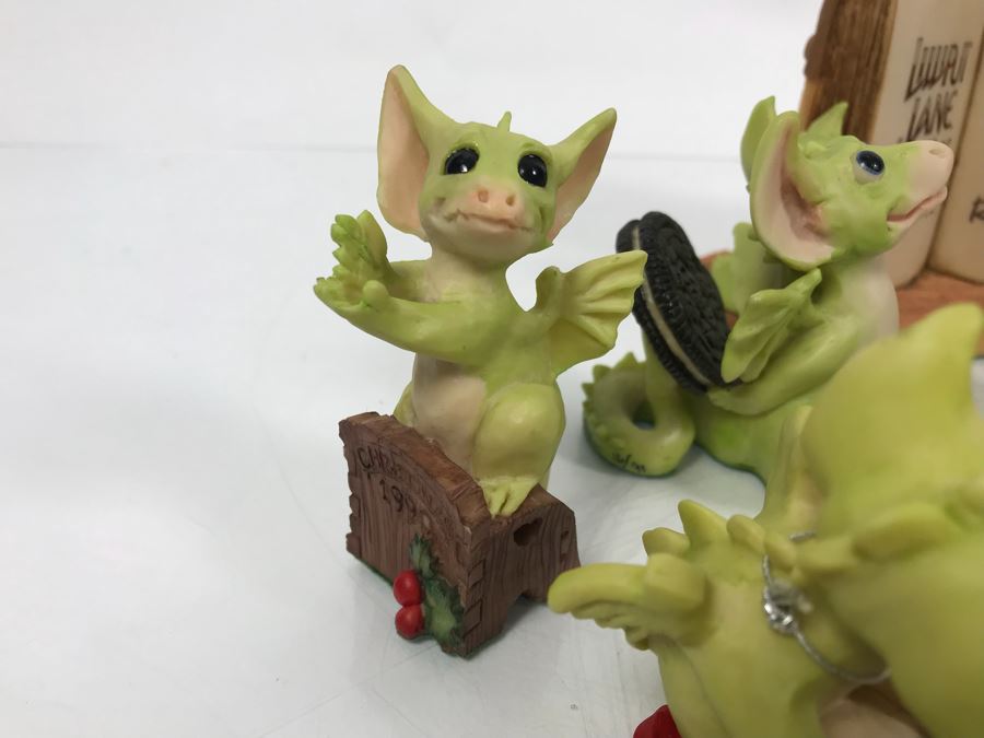 Collection Of (11) Mainly SIGNED Real Musgrave's Whimsical World Of Pocket Dragons And Pins - See Photos [Photo 8]