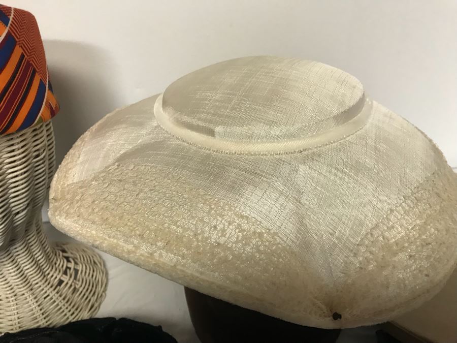 (12) Vintage Women's Hats And Marine Corps Hat [Photo 4]