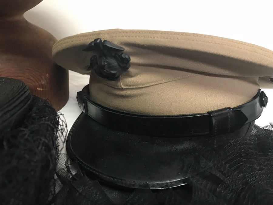 (12) Vintage Women's Hats And Marine Corps Hat [Photo 3]