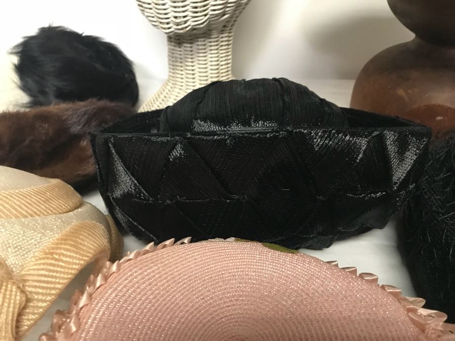 (12) Vintage Women's Hats And Marine Corps Hat [Photo 9]