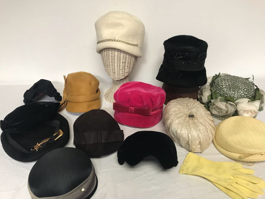 (12) Vintage Women's Hats [Photo 1]
