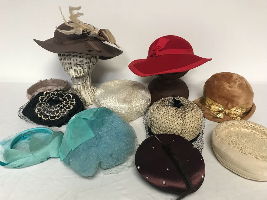 (11) Vintage Women's Hats [Photo 2]