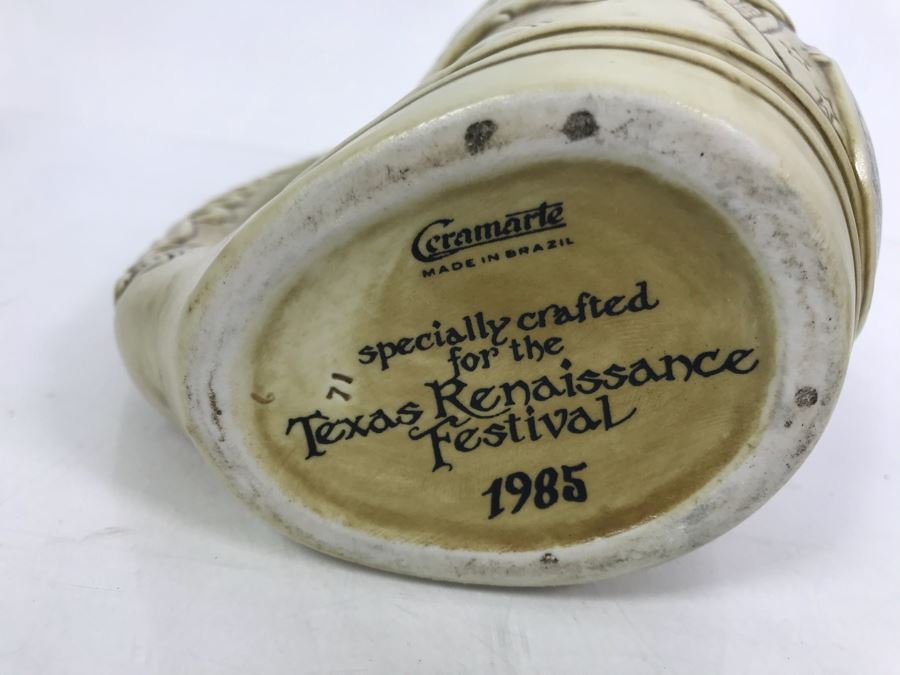 Pair Of Ceramarte Texas Renaissance Festival Beer Steins [Photo 11]