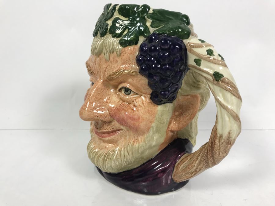 Vintage Royal Doulton Bacchus Wine God Toby Mug D 6499 [Photo 3]