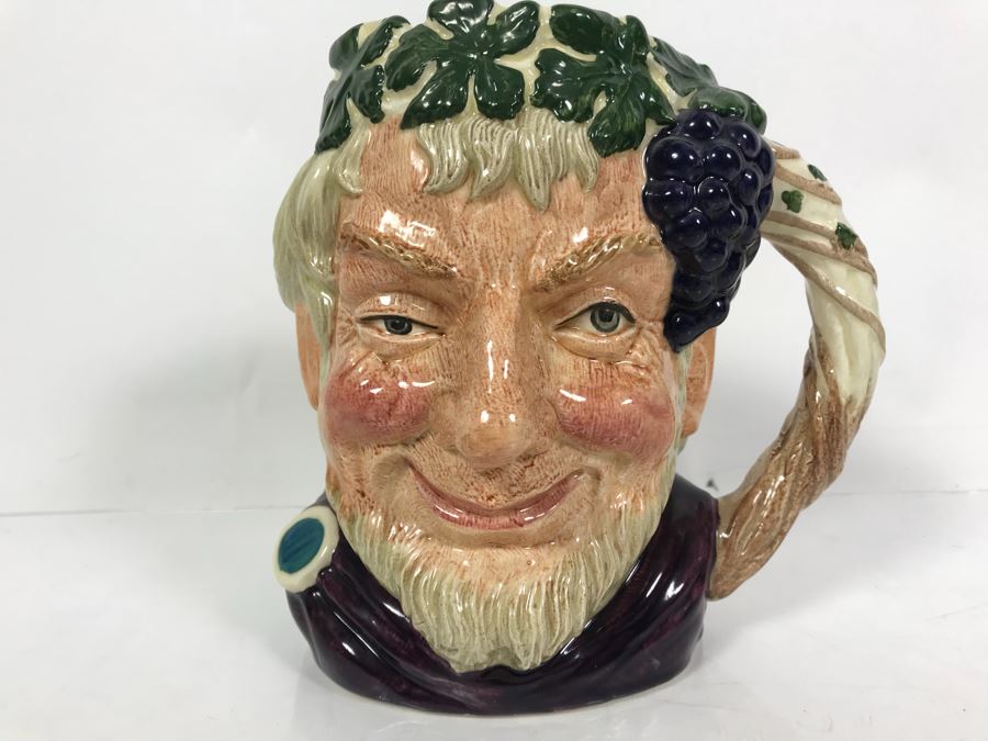 Vintage Royal Doulton Bacchus Wine God Toby Mug D 6499 [Photo 2]
