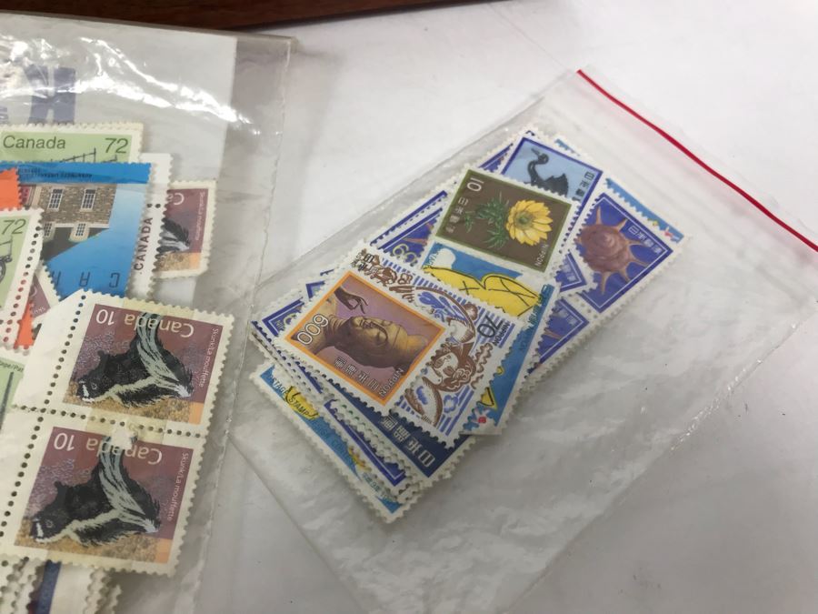 Various Foreign Stamps In Pair Of Cigar Boxes [Photo 8]