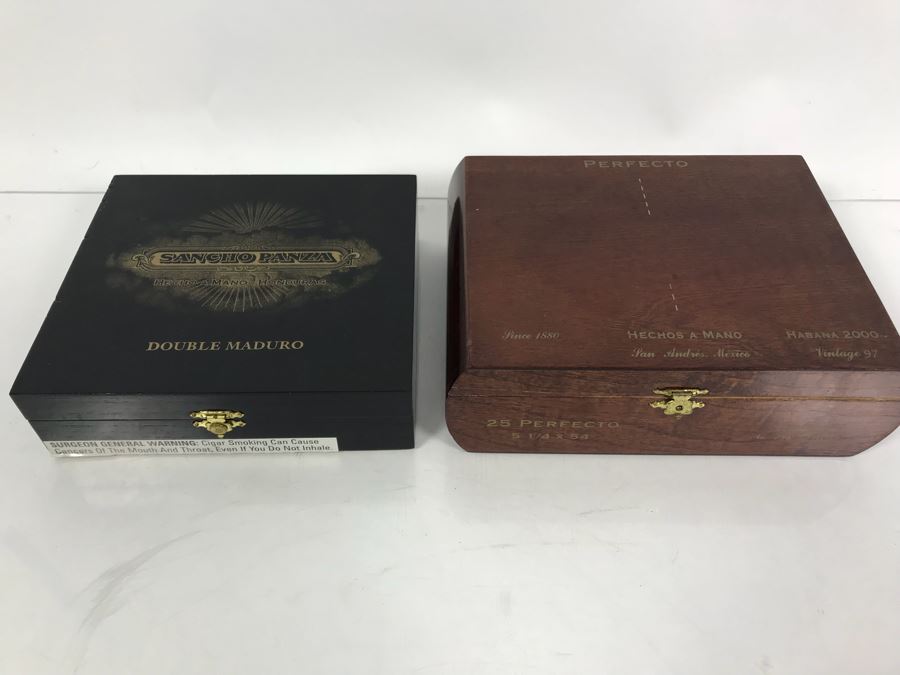 Various Foreign Stamps In Pair Of Cigar Boxes [Photo 12]