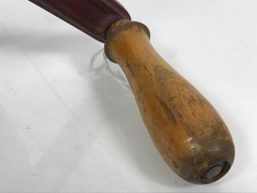 Vintage Orionette Meat Grinder With Wooden Handle [Photo 6]