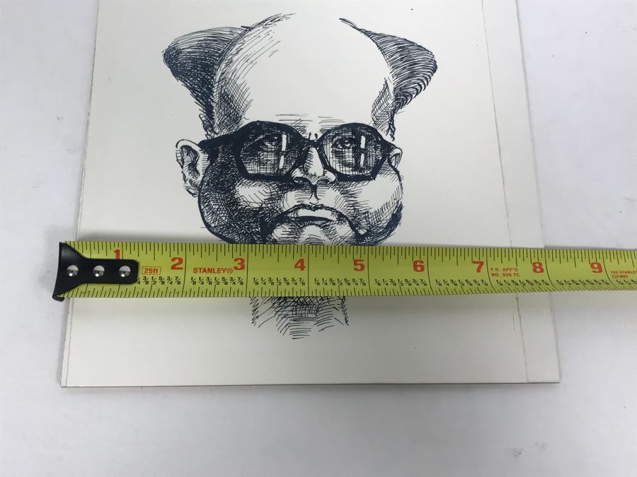 Original Illustration By Local Artist Bob Lee 8' X 8' [Photo 6]