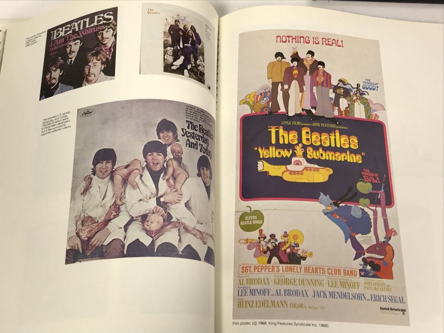 (2) Beatles Coffee Table Books: The Beatles A Private View Robert Freeman And The Beatles Forever Nicholas Schaffner And Capital Records 45 Paperback Writer And Rain Record [Photo 10]