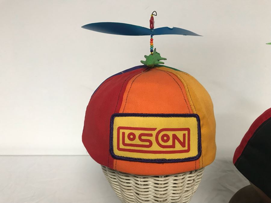 JUST ADDED - Pair Of Vintage Spinner Hats From Los Con [Photo 2]