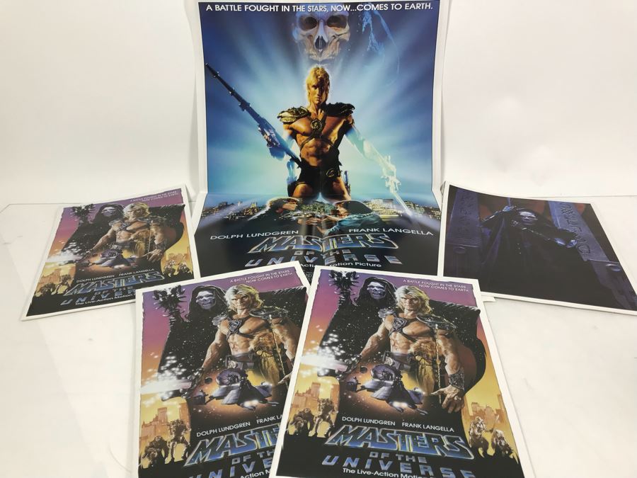 JUST ADDED - Masters Of The Universe Promotional Movie Posters