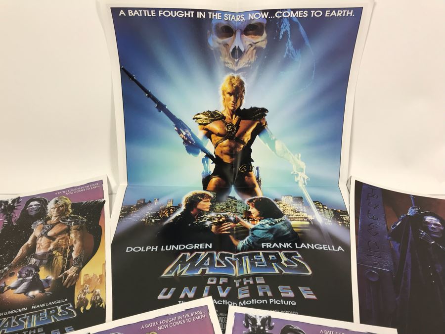 JUST ADDED - Masters Of The Universe Promotional Movie Posters [Photo 2]